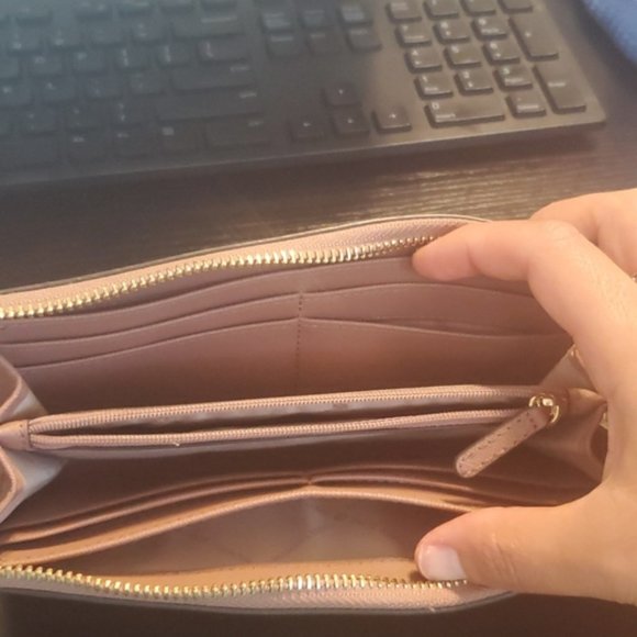 Michael Kors jet set travel wallet Dusty Rose - Picture 3 of 3